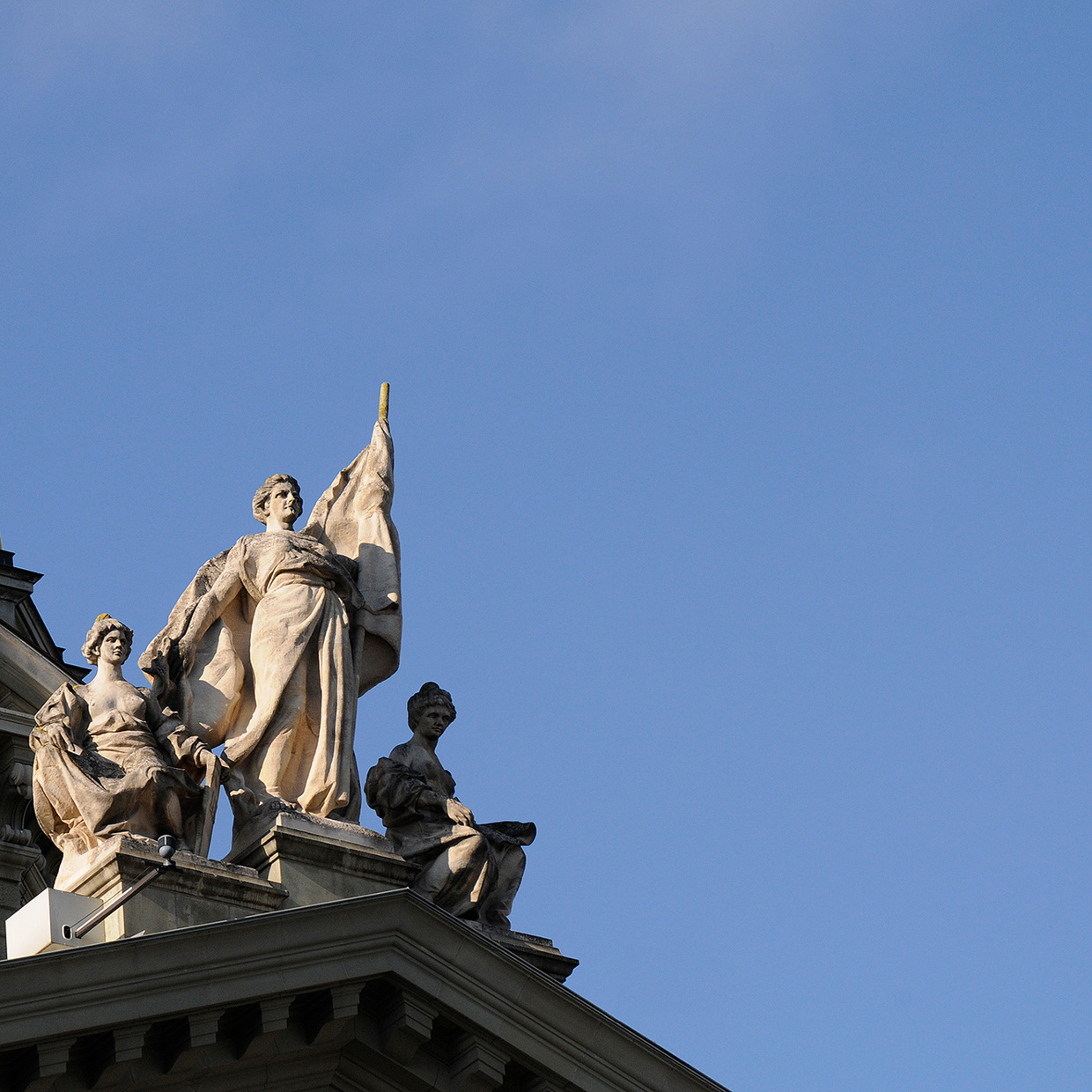 Helvetia auf der Bundeshauskuppel